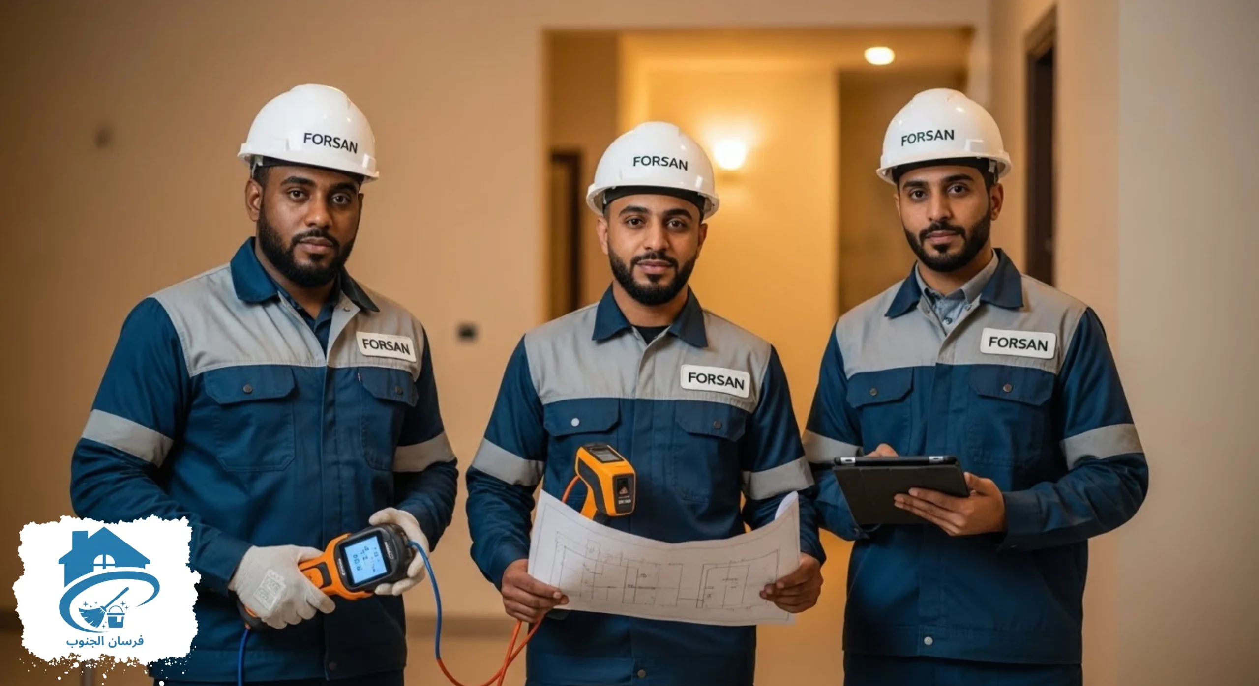 أفضل خدمات كشف تسربات المياه بالرياض من شركة فرسان الجنوب