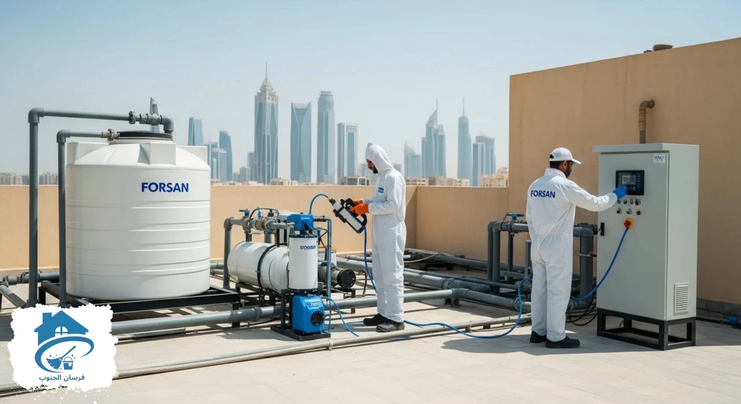 أفضل خدمات تعقيم الخزانات بالرياض من شركة فرسان الجنوب